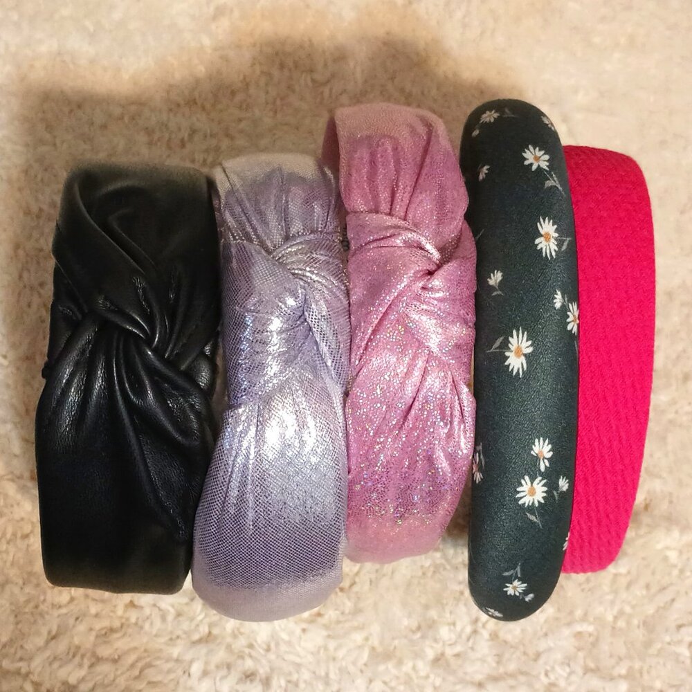 EUC ~ A Bundle of 5 Feminine Headbands